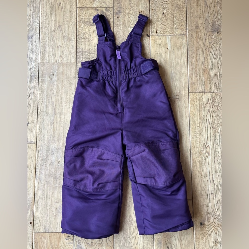 Cherokee Toddler Girl Snow Bib Overalls size 18 Months